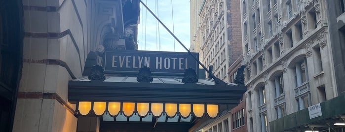 The Evelyn is one of Hotels We Love: New York City.