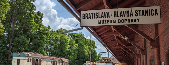 Múzeum dopravy is one of Bratislava.