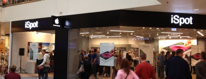 iSpot is one of Apple places in Warsaw.