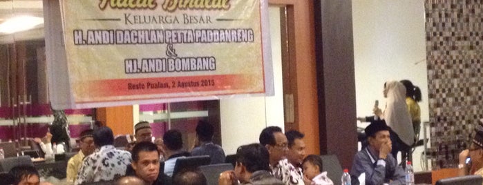 Pualam Makassar is one of F & B.