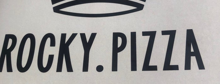 Rocky Pizza is one of สถานที่ที่ Katie ถูกใจ.