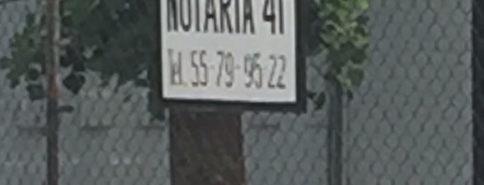 Notaria 41 is one of สถานที่ที่ Tania ถูกใจ.