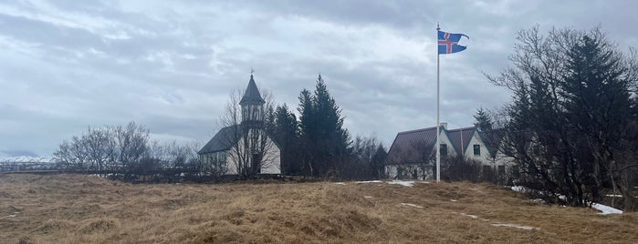 Thingvellir Church is one of 2019 Iceland Ring Road.