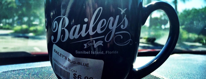 Bailey's General Store is one of Sanibel Island, FL.