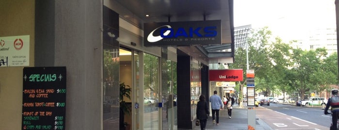 Oaks Melbourne on Lonsdale is one of Tempat yang Disukai Matthew.