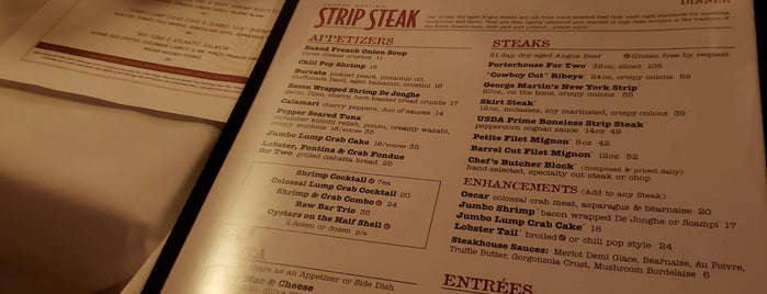Strip Steak is one of 19.