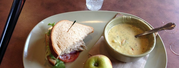 Panera Bread is one of The 13 Best Places for Coffee Cake in Boston.