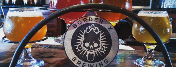Border X Brewing is one of San Diego and Palm Springs 2021.