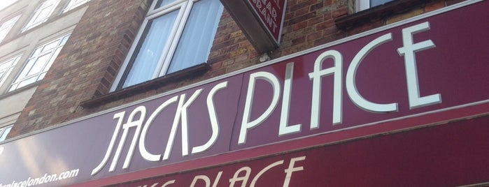 Jack's Place is one of SW London Restaurants.