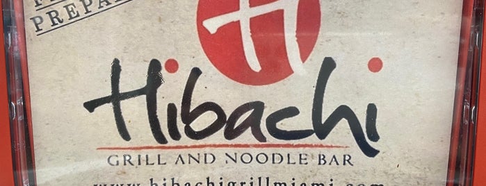 Hibachi Grill is one of MIA Miami.