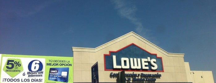 Lowe's is one of Ismael’s Liked Places.