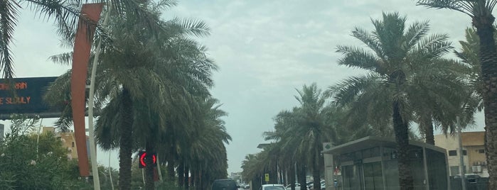 King Abdullah Road is one of Riyadh.