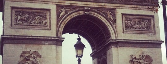Arc de Triomphe is one of Hopefully, I'll visit these places one day....