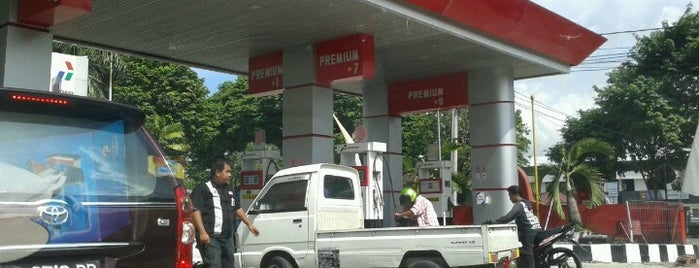 SPBU 54.832.05 Ampenan is one of pomp bensin lombok.