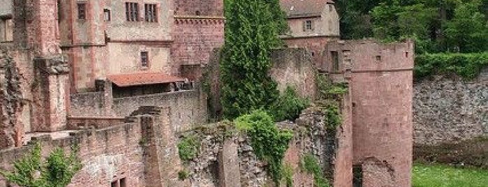 Heidelberg Castle is one of Europe 1989.