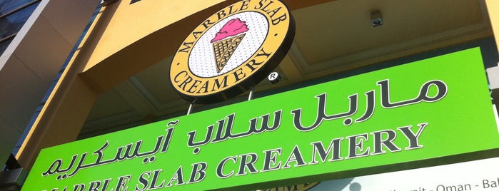 Marble Slab Creamery is one of NEW Jeddah.