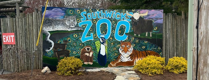 Southwick's Zoo is one of roads.