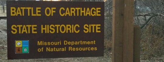 Battle of Carthage State Historic Site is one of Lugares favoritos de Michael.