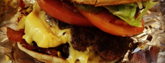 Five Guys is one of The 15 Best Places for Cheeseburgers in Brooklyn.