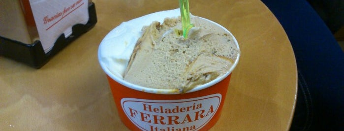 Heladeria Ferrara is one of Locais curtidos por Dani.
