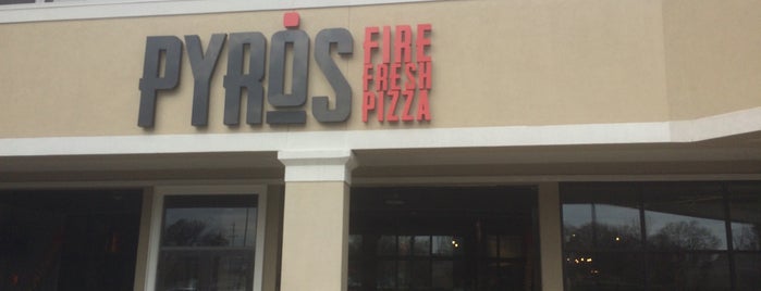 Pyro's Fire Fresh Pizza is one of Vegan friendly memphis restaurants.