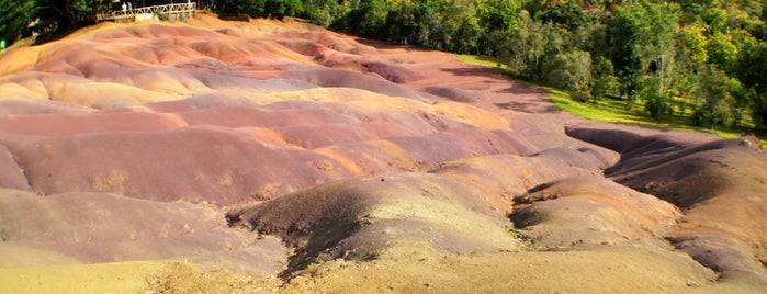 Terres de Couleurs (Coloured Earths) is one of Mauritius.