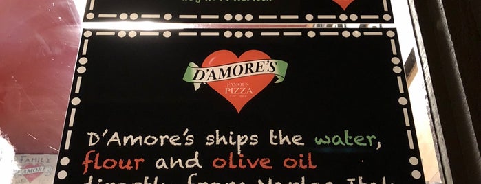 D'Amore's Pizza is one of Tempat yang Disimpan kaleb.