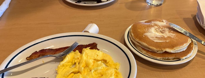 IHOP is one of all night delights.