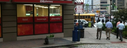 CVS/pharmacy is one of The usual..