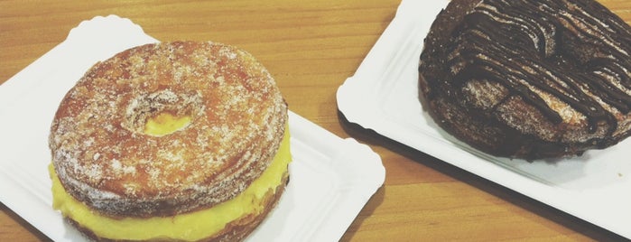 Panaderia Santagloria is one of Palmera de chocolate?.