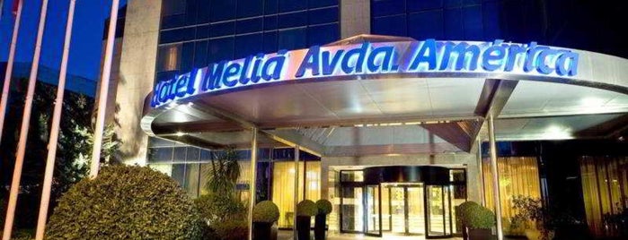 Meliá Avenida América is one of Hoteles.