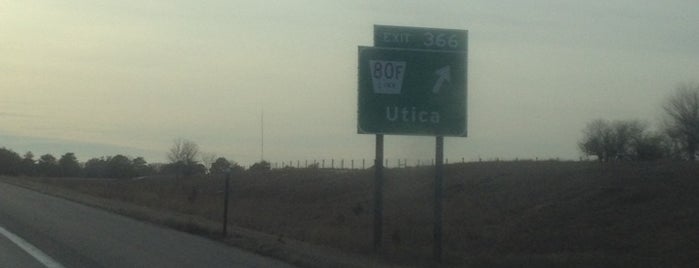 Utica - I-80 Exit is one of USA 3.