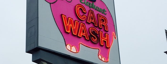 Elephant Car Wash is one of Orte, die Seth gefallen.