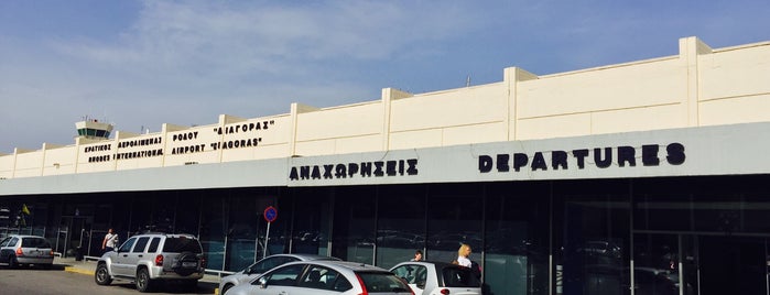 Rhodes International Airport "Diagoras" (RHO) is one of 73. Ρόδος.