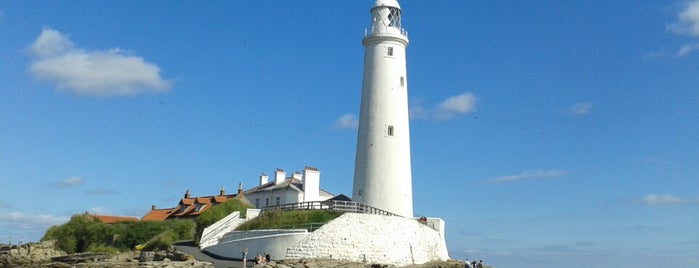 St Mary's Lighthouse is one of UK14.