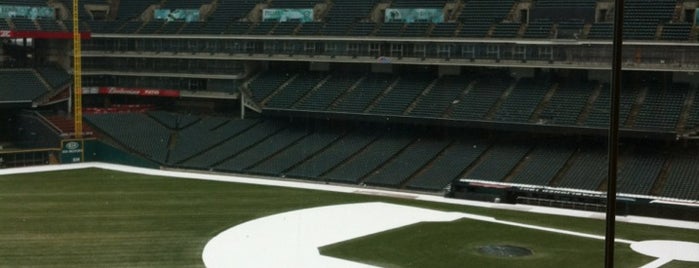 Progressive Field is one of MLB parks.