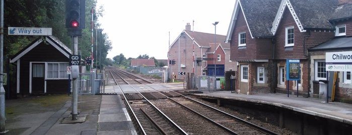 Chilworth Railway Station (CHL) is one of England Rail Stations - Surrey.