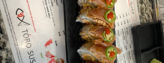 Toro Sushi is one of Vegas to do.