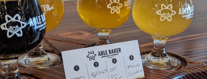 Able Baker Brewing is one of Arizona trip breweries.