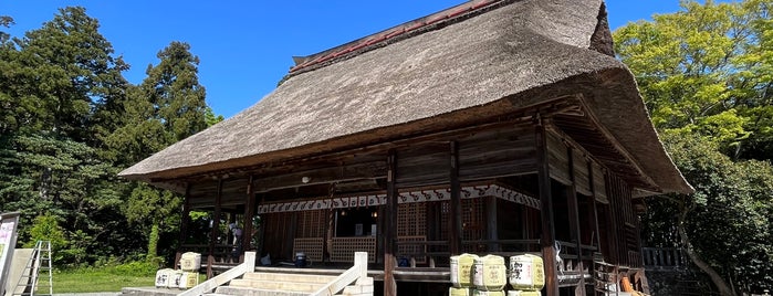 Amatsu shrine/Nunagawa Shrine is one of 訪問済みの城2.