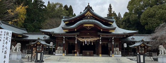 速谷神社 is one of 別表神社 西日本.