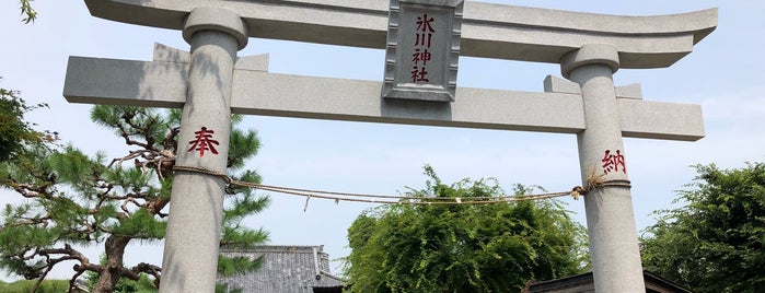 産財氷川神社(中ノ氷川神社) is one of 神社_埼玉.