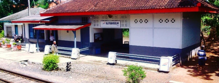 Stasiun Haji Pamanggilan is one of Trayek krd seminung / ruwa jurai lampung.