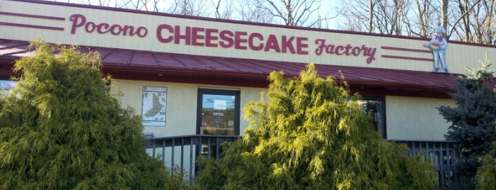 Pocono Cheesecake factory is one of Poconos Eats.