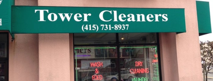 Tower Cleaners is one of Signage #6.
