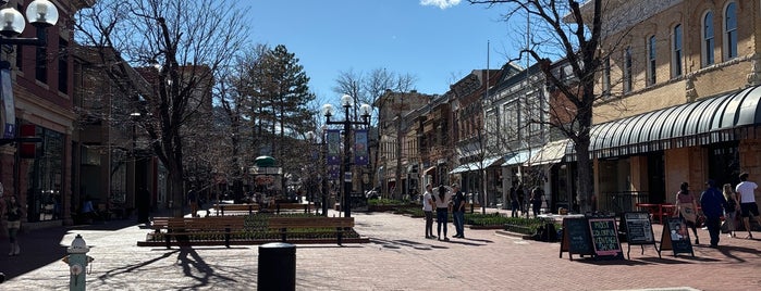 Pearl Street Mall is one of Denver/Boulder.