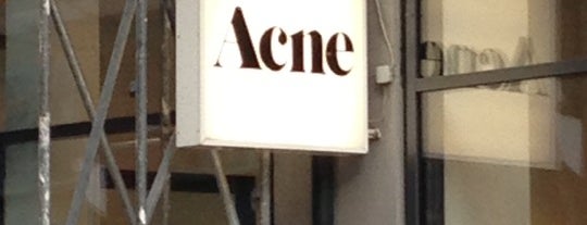 Acne Studios is one of Hamburg.