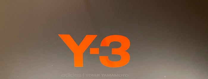 Y-3 is one of Tokyo.