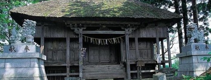 松苧神社 is one of 文化遺産カード.