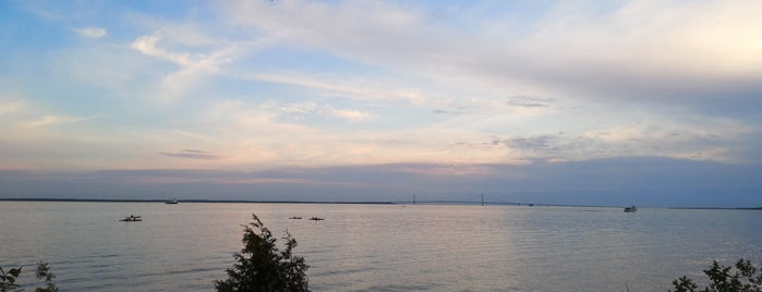 Boardwalk is one of Lake Michigan trip.